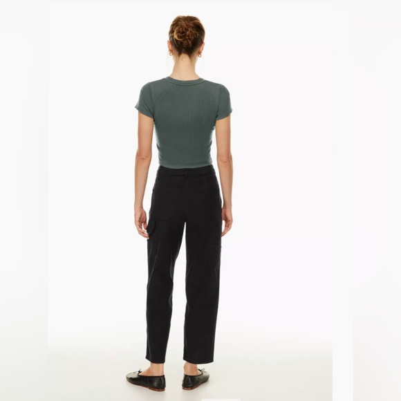 Wilfred Free Aritzia Brennan Cargo Pants, Black, Size 10, Perfect Condition - Picture 3 of 7